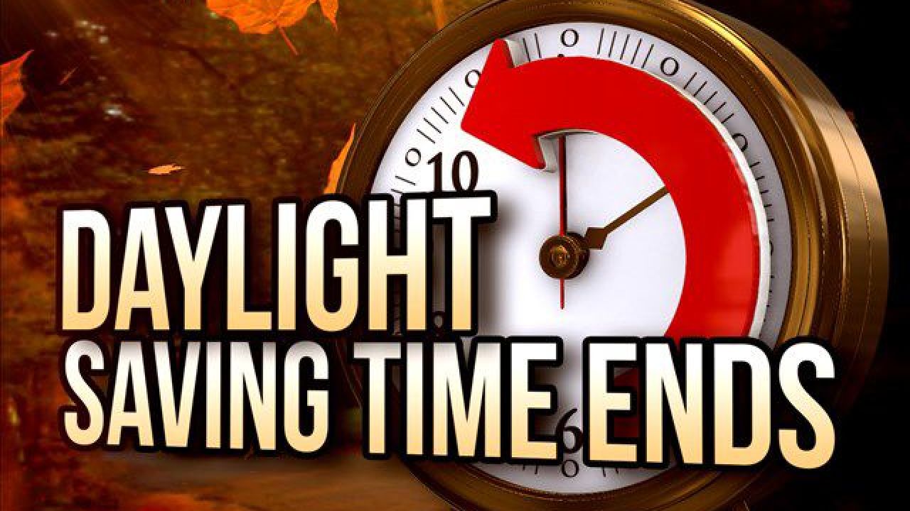 Reminder Daylight Savings Time Ends Sunday Professional